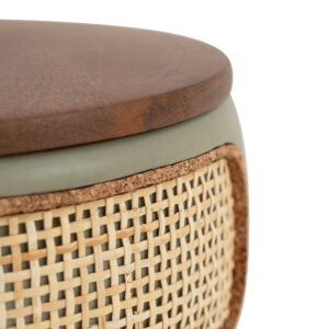 Brick Brown Jali Roti Box, Mango Wood image 12