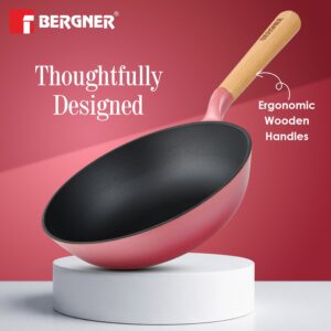 Excalibur Light Cast Iron 24cm (2L) Wok - Induction Bottom image 3