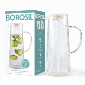 Breeze Glass Jug with Strainer in Lid image 9