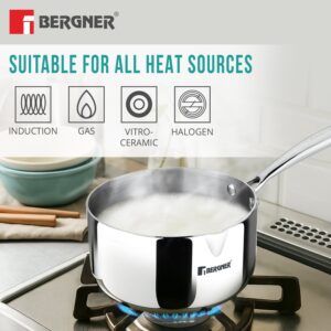 Argent Tri-Ply 14cm Saucepan 1 L- Induction Bottom image 6