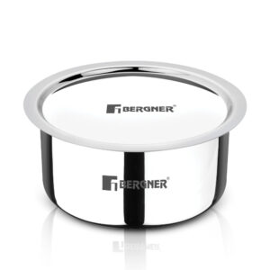 Argent TriPly Stainless Steel 18cm (2.4 L) Tope - Induction Bottom
