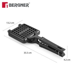 Senator Waffle Maker for Crispy Waffle at Home - Gas Stove Compatible image 2