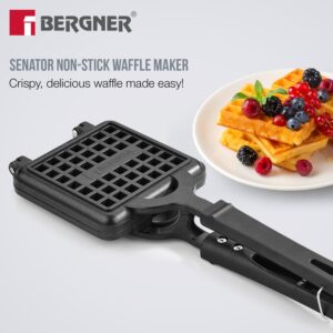 Senator Waffle Maker for Crispy Waffle at Home - Gas Stove Compatible image 4