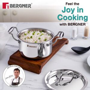 Argent Junior Chef TriPly Stainless Steel 16cm (1.6 L) Casserole image 2