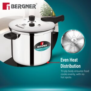 Argent Classic Pressure Cooker 10L Triply image 4