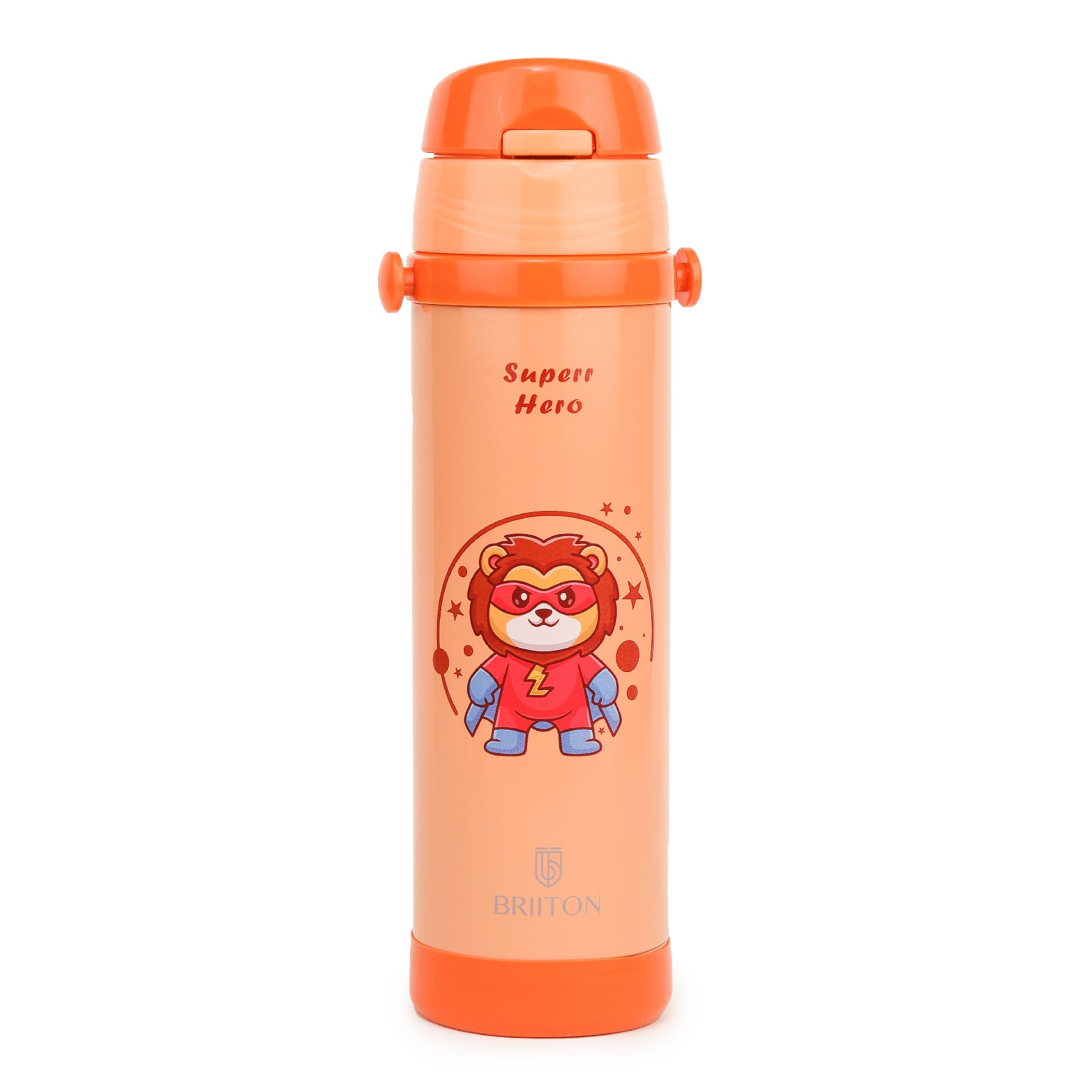 Briiton Ginger Kids Vacuum Insulated Water Bottle, 500ml