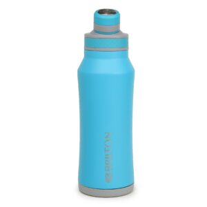 Briiton Infinity-S Vacuum Insulated Steel Bottle, 1L - Sky Blue