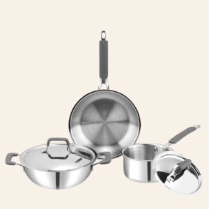 Vinod Platinum Triply Luxe 5 pc Set (with Lids) image 6