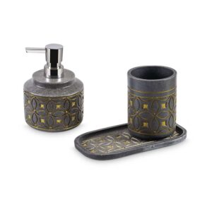 Freelance Soho 3 Pc Bathroom Set - 8098C