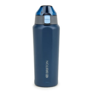 Briiton Tokyo Vacuum Insulated Steel Water Bottle, 650ml - Blue