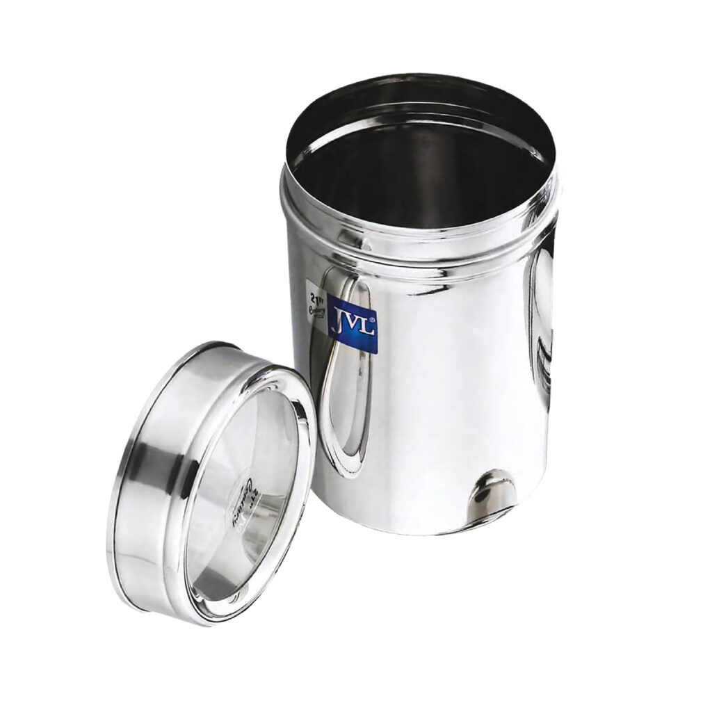 JVL Vintage Clear Canister