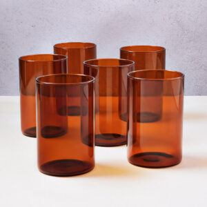 Borosil Vision Amber Glass Set image 8
