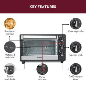 Prima 24L Oven Toaster Griller (OTG) image 13