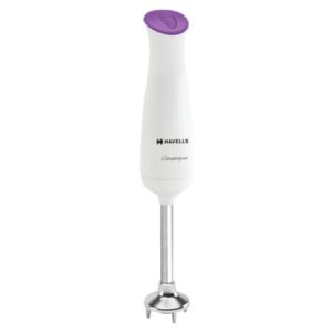 Havells Classique-S 300W Low-Noise Hand Blender, Violet & White
