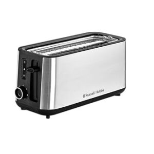 Russell Hobbs 17700 Pop-up Toaster, 4-Slice 1470W | Extra-Long Slots, Variable Browning, Bun Warmer | 2-Year Warranty image 3