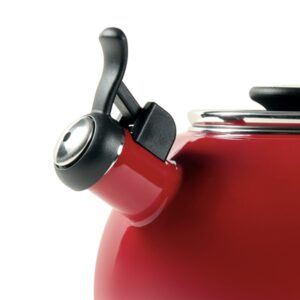 Circulon Enamel-on-Steel Whistling Stovetop Tea Kettle, 1.9 L | Fast-Boil, Induction & Gas Compatible image 3