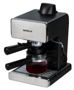 Havells Donato 900W Espresso Coffee Maker, 5-Bar, Black