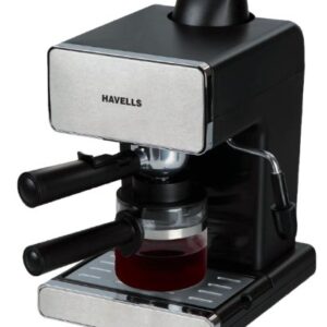 Havells Donato 900W Espresso Coffee Maker, 5-Bar, Black