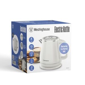 Westinghouse 1.8L 1500W Electric Kettle, Stainless Steel Inner Body | Detachable Lid, Wide Spout, 360° Cordless & Boil-Dry Protection | WKWKL18, 2 Years Warranty image 5