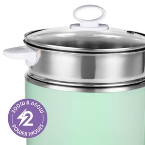 Borosil 1.2L Klassic Made in India Electric Steel Kettle with Steamer | Temperature Control Knob, Overheat Protection | For Boiling & Steaming Vegetables, Momo, Egg, Tea, Coffee | 1 Year Warranty image 2