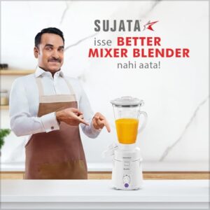 Sujata Megamix 900W Mixer Grinder & Blender, 3000ml Jar image 7
