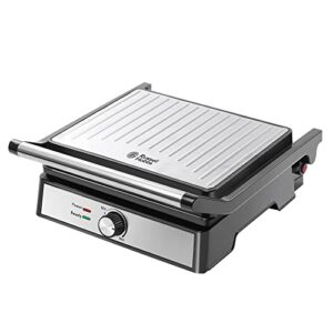Russell Hobbs RST2000PRO4 2000W 4-Slice Contact Grill & Sandwich Maker, Black