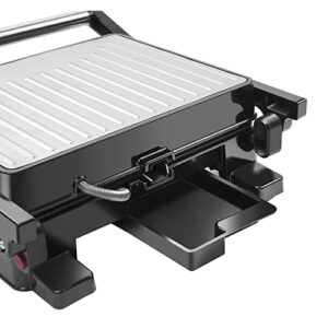 Russell Hobbs RST2000PRO4 2000W 4-Slice Contact Grill & Sandwich Maker, Black image 5