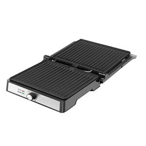 Russell Hobbs RST2000PRO4 2000W 4-Slice Contact Grill & Sandwich Maker, Black image 3