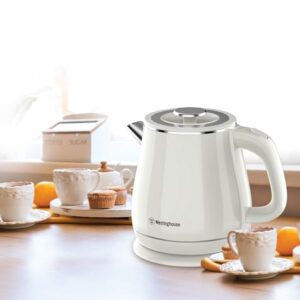 Westinghouse 1.8L 1500W Electric Kettle, Stainless Steel Inner Body | Detachable Lid, Wide Spout, 360° Cordless & Boil-Dry Protection | WKWKL18, 2 Years Warranty image 3