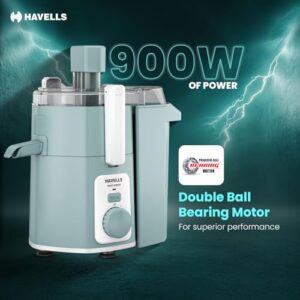 Havells Hexo Punch 900W Juicer Mixer Grinder (JMG), 2 Jars image 3