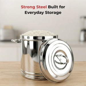 Vinod Steel Ration Dabba with Lid, 12 Litre image 6