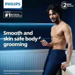 Philips BG3007/01 Waterproof Body Groomer for Men image 2