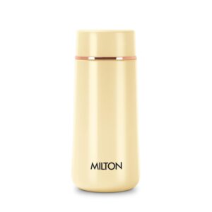 Milton Starlit Thermosteel Bottle – Ivory, 320 ml