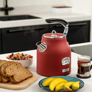 Westinghouse Retro Series 1.7L 2200W Electric Kettle | Temperature & Water Level Indicator, Cool-Touch Handle, Detachable Filter | 2 Years Warranty image 6