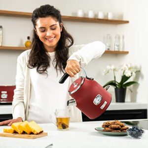 Westinghouse Retro Series 1.7L 2200W Electric Kettle | Temperature & Water Level Indicator, Cool-Touch Handle, Detachable Filter | 2 Years Warranty image 2