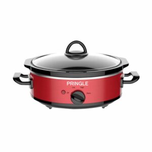 Pringle FW1815 Electric Slow Cooker, 2.5L - Red