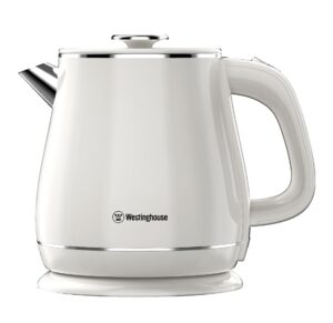 New arrival: Westinghouse 1.8L 1500W Electric Kettle, Stainless Steel Inner Body | Detachable Lid, Wide Spout, 360° Cordless & Boil-Dry Protecti...