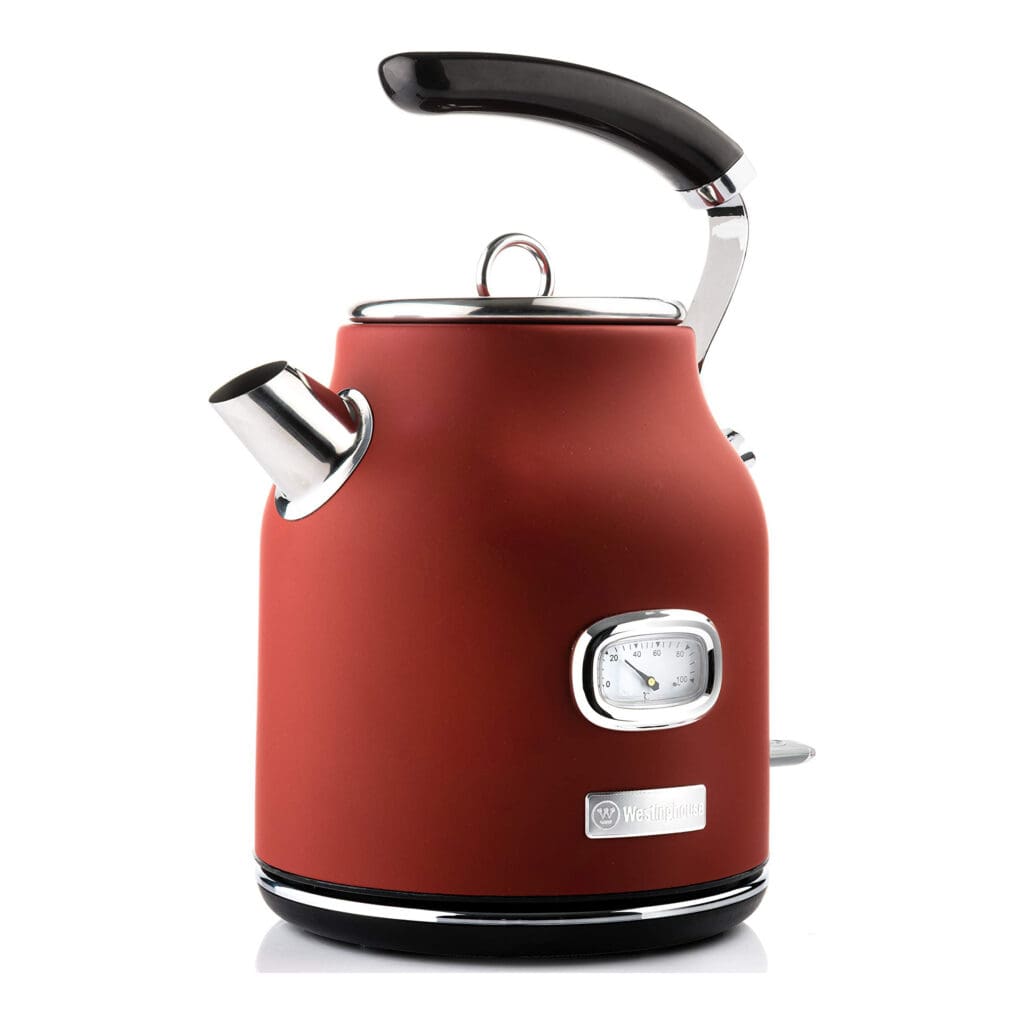 Westinghouse Retro Series 1.7L 2200W Electric Kettle | Temperature & Water Level Indicator, Cool-Touch Handle, Detachable Filter | 2 Years Warranty — Bihari Bartan Bhandar