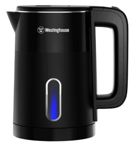New arrival: Westinghouse 0.8L 1000W Compact Electric Kettle, Stainless Steel Inner Body | 360° Cordless, Auto Shut-Off & Boil-Dry Protection | ...