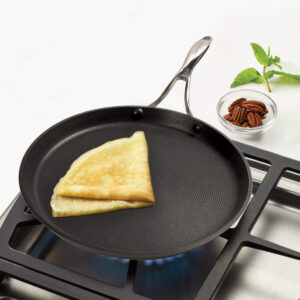Circulon Non-Stick Hard-Anodised Flat Dosa Tawa | 28 & 32 cm | Metal-Utensil-Safe, Induction & Gas image 4