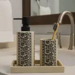 Cream & Black