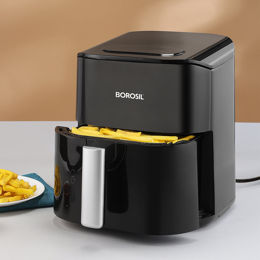 Borosil BestDigi 4.5L Digital Air Fryer, Black