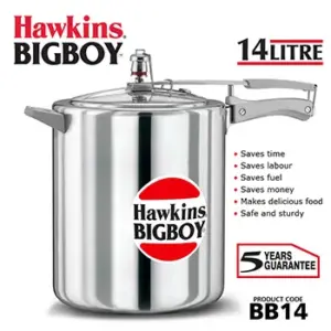 Hawkins Bigboy 14L Pressure Cooker for Commercial Use image 2