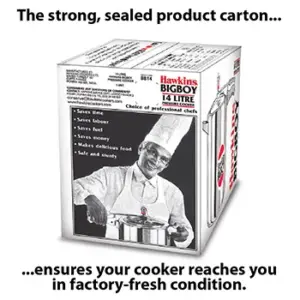 Hawkins Bigboy 14L Pressure Cooker for Commercial Use image 5