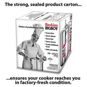 Hawkins Bigboy 22L Pressure Cooker for Commercial Use image 5