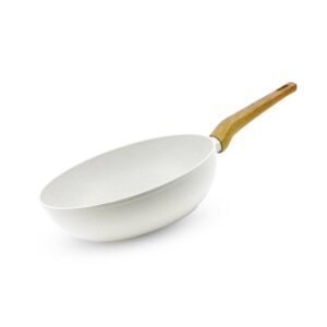 Bergner Naturally Forged Aluminum 28cm (3 L) Wok, Induction Bottom image 2