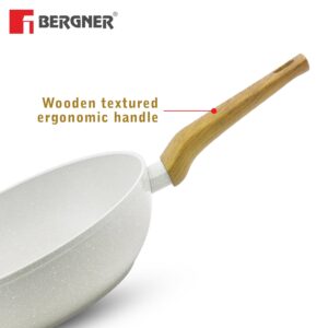 Bergner Naturally Forged Aluminum 28cm (3 L) Wok, Induction Bottom image 8