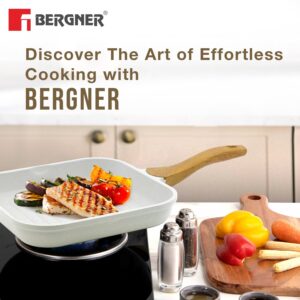 Bergner Naturally Cast Aluminum 26cm Grill Pan, Induction Bottom image 5