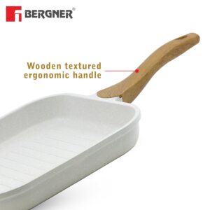 Bergner Naturally Cast Aluminum 26cm Grill Pan, Induction Bottom image 8