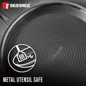 Bergner Hi-Tech Giro TriPly 32cm Dosa Tawa - Induction Bottom image 6